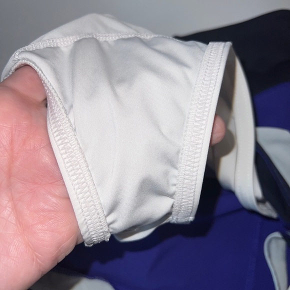 NWOT Althleta Color Block Running Shorts ZIP POCKET DRAWSTRING Size M - Picture 3 of 15